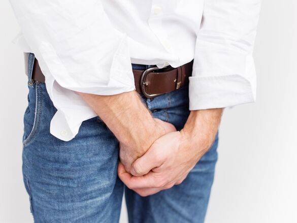 bakteriális prosztatagyulladás okozta lágyéki fájdalom